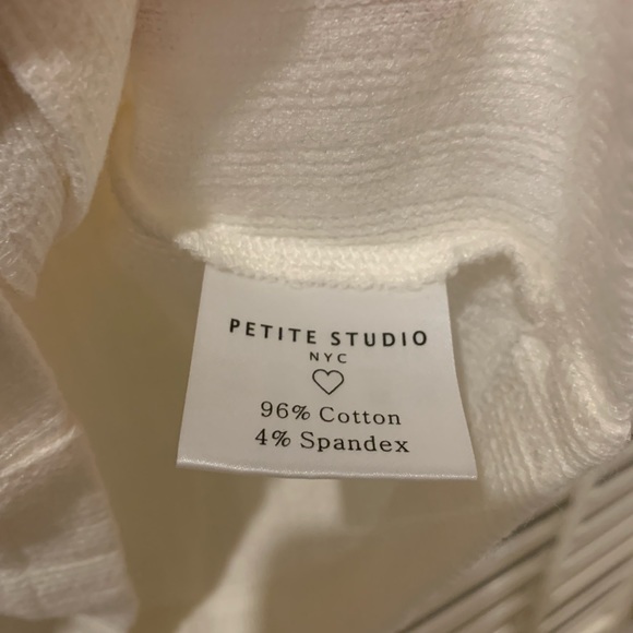 Petite Studio Juliet White Top - Picture 15 of 16